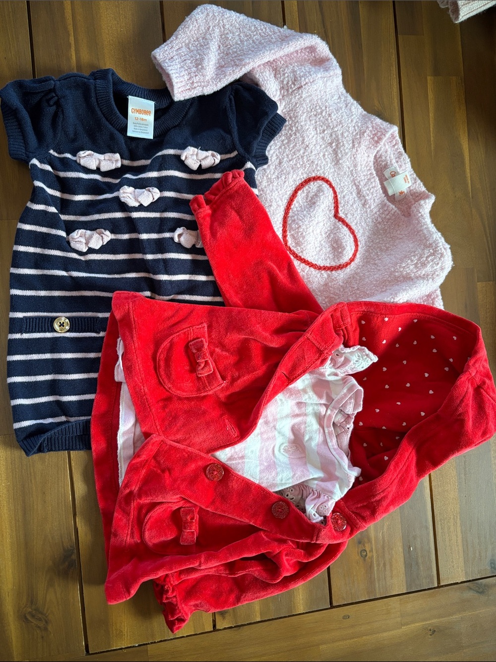 Polo by Ralph Lauren Navy Stripe and Red Hooded Cardigan Kids Matching Set